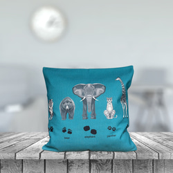 森林坐墊 2025 動物與腳印設計 - 檜木香味 - 第5張的照片