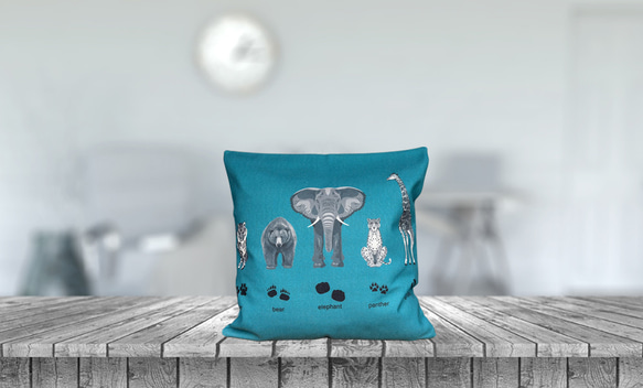 森林坐墊 2025 動物與腳印設計 - 檜木香味 - 第5張的照片