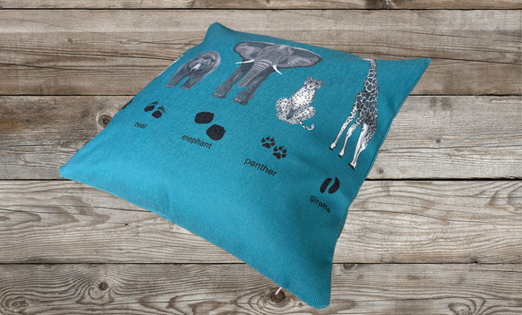 森林坐墊 2025 動物與腳印設計 - 檜木香味 - 第8張的照片