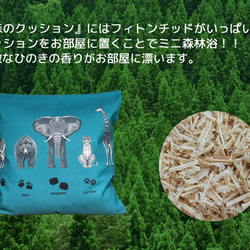 森林坐墊 2025 動物與腳印設計 - 檜木香味 - 第12張的照片