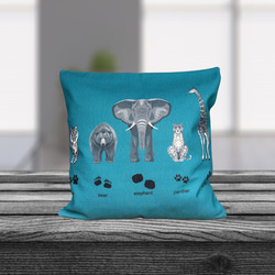 森林坐墊 2025 動物與腳印設計 - 檜木香味 - 第9張的照片