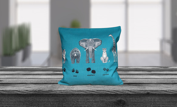 森林坐墊 2025 動物與腳印設計 - 檜木香味 - 第9張的照片