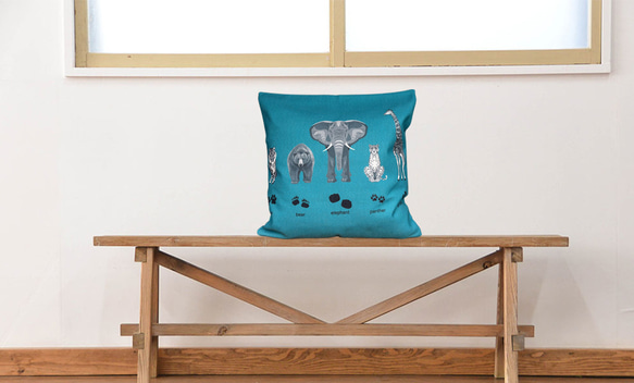 森林坐墊 2025 動物與腳印設計 - 檜木香味 - 第11張的照片