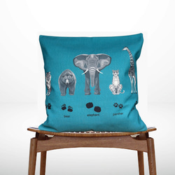 森林坐墊 2025 動物與腳印設計 - 檜木香味 - 第1張的照片