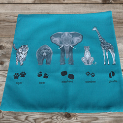 森林坐墊 2025 動物與腳印設計 - 檜木香味 - 第6張的照片