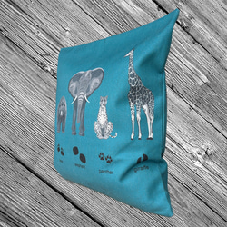 森林坐墊 2025 動物與腳印設計 - 檜木香味 - 第4張的照片