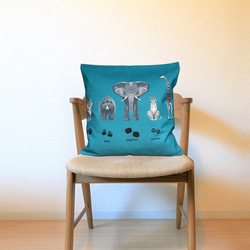 森林坐墊 2025 動物與腳印設計 - 檜木香味 - 第3張的照片