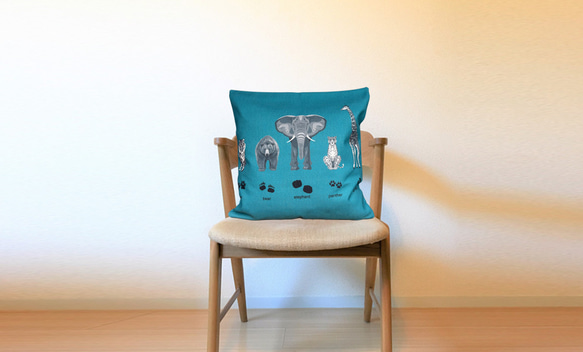 森林坐墊 2025 動物與腳印設計 - 檜木香味 - 第3張的照片