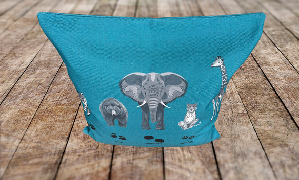 森林坐墊 2025 動物與腳印設計 - 檜木香味 - 第10張的照片