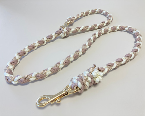 6本編み パラコードリード カフェリード パラコード ベージュゴールド