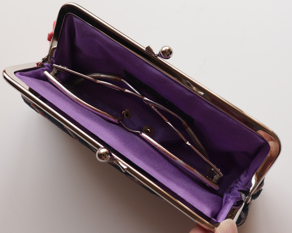 Velvet Tempo 法國天鵝絨與牛皮眼鏡及筆套 第5張的照片