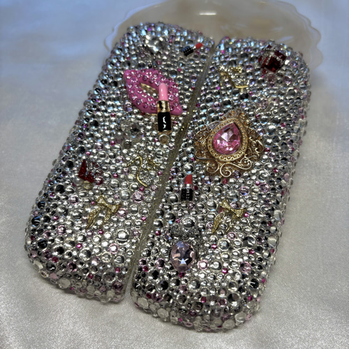 キラキラ✨ピンク×ゴールド 平成 Y2K ギャル デコ iQOSイルマiケース