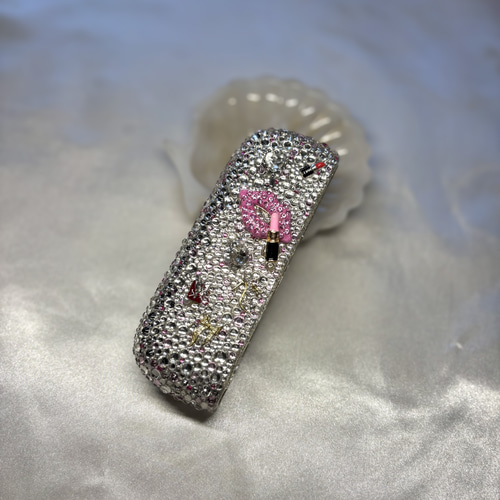 キラキラ✨ピンク×ゴールド 平成 Y2K ギャル デコ iQOSイルマiケース