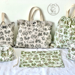 入園入学6点セット＊森の動物さんといっしょ＊ 1枚目の画像