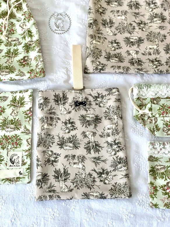 入園入学6点セット＊森の動物さんといっしょ＊ 18枚目の画像