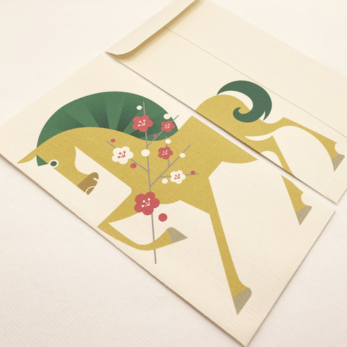 お札サイズ お年玉袋【 2枚1組 】 ぽち袋・お年玉袋 tomato☆planet