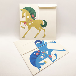 お年玉袋  x10 お札サイズ お年玉袋【 2枚1組 】 ぽち袋・お年玉袋 tomato☆planet