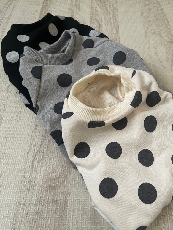 犬服！選べる3色⚫️ドット柄タンク⭐︎XS.S.M.DXS.DS.DM 7枚目の画像