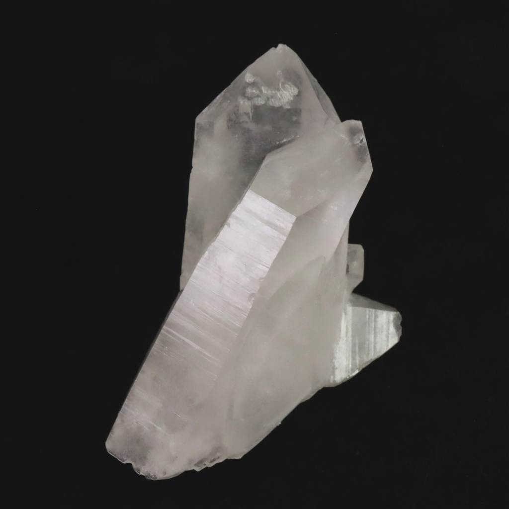 米国アーカンソー州産水晶 原石 75mm クラスター セルフヒールド 76.9g #43968