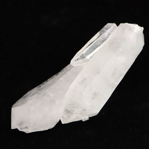 米国アーカンソー州産水晶 原石 76mm クラスター レコードキーパー