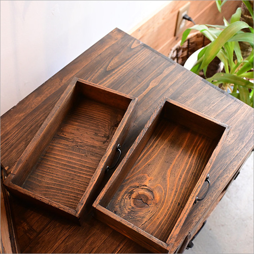 1点物 裁縫箱 レトロ 木製 アンティーク リメイク品 おしゃれ 3段 小物