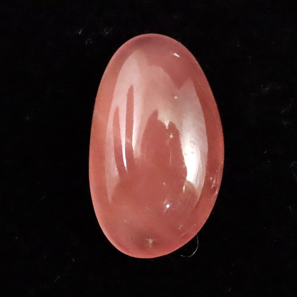 北海道 稲倉石鉱山インカローズ ロードクロサイト 12.9mmオーバル ルース 0.72g #55802