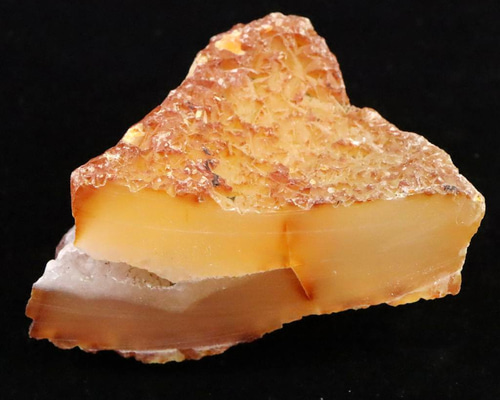 島根県 花仙山 めのう 瑪瑙 63mm原石 ディレクトリーカード付 92.4g