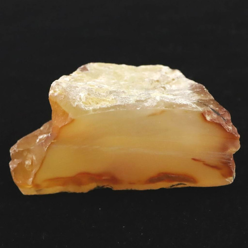 島根県 花仙山 めのう 瑪瑙 60mm原石 ディレクトリーカード付 89.0g