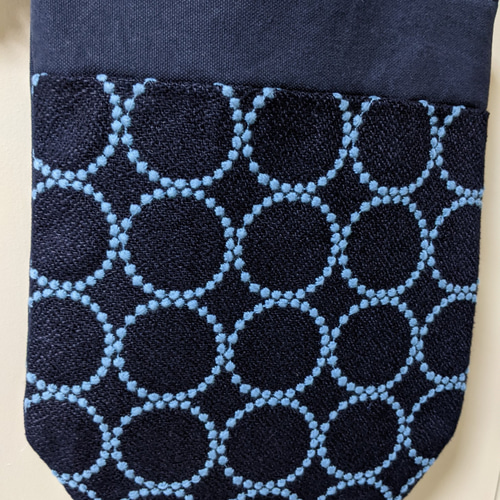 雫トートバッグ【tanborin/navy】タンバリン・ネイビーmina perhonen