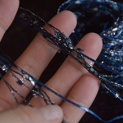 引き揃え糸　宇宙　nijiyarn 3枚目の画像