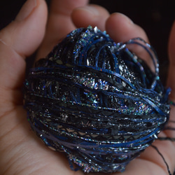 引き揃え糸　宇宙　nijiyarn 4枚目の画像