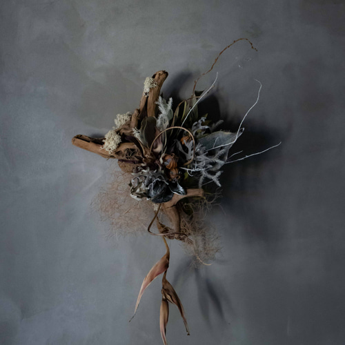 流木のアレンジメント ドライフラワー maki 通販 19787447