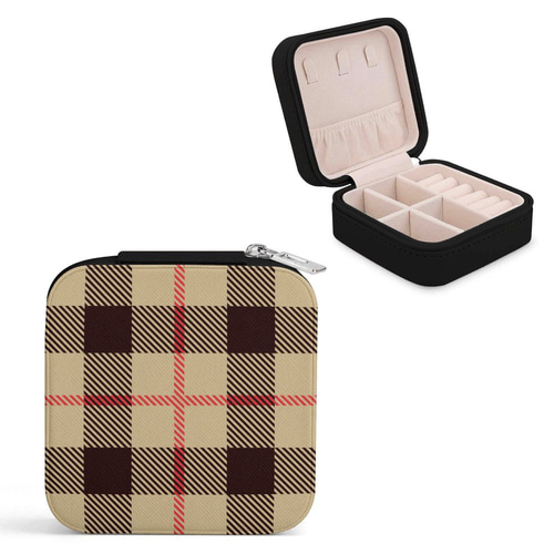 秋冬新作】バーバリーチェック ジュエリーボックス アクセサリーケース