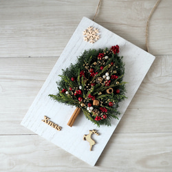 色が選べる 壁掛けクリスマスツリー 9枚目の画像