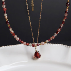 ロードライトガーネットルース非加熱天然1.3ctRhodolite Garnet