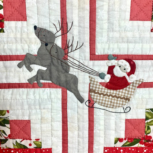 省スペースChristmas2025／パッチワークタペストリー作成キット