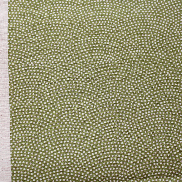 ◆半襟・半衿【鮫小紋】青丹 2枚目の画像