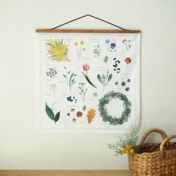 Blomary ファブリックカレンダー 2026 カレンダー ISHI miki 通販