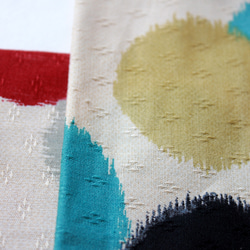 ◆半襟・半衿【銘仙水玉】 4枚目の画像