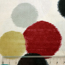 ◆半襟・半衿【銘仙水玉】 6枚目の画像