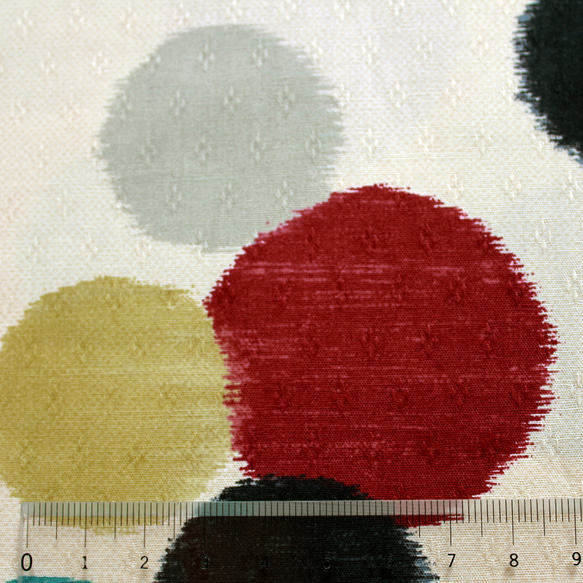 ◆半襟・半衿【銘仙水玉】 6枚目の画像