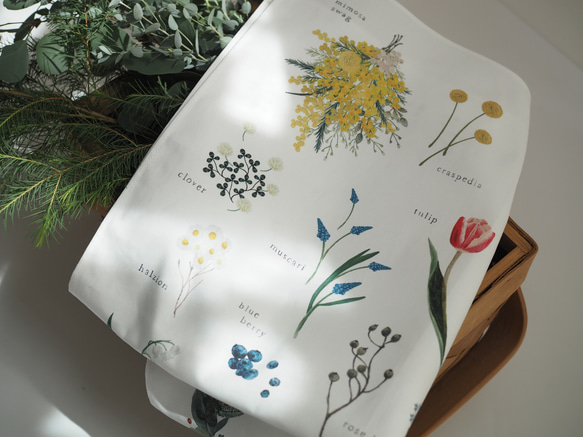 Blomary ファブリックカレンダー 2026 4枚目の画像