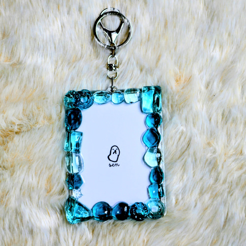 透明な記憶 itsukano Blue05』 硬質カードケースデコ トレカ