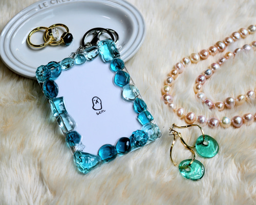 透明な記憶 itsukano Blue05』 硬質カードケースデコ トレカ