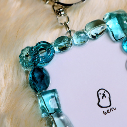 透明な記憶 itsukano Blue05』 硬質カードケースデコ トレカ