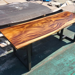 天然杉一枚板無垢材 極上木目センターテーブル 天然杉一枚板無垢材 極上木目センターテーブル 机・テーブル