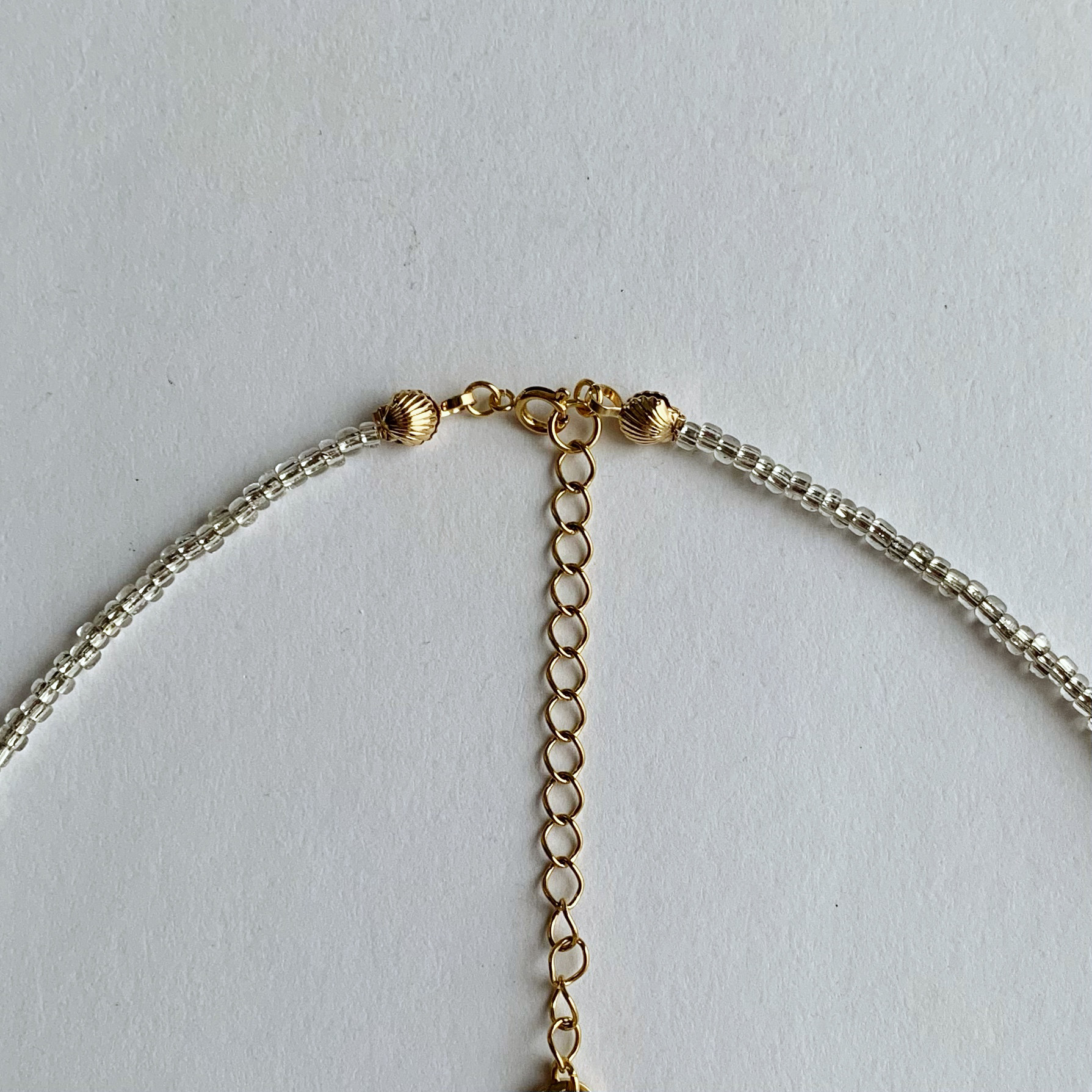 necklace ⁑ kurara/チェコヴィンテージビーズの首飾り アレルギー対応