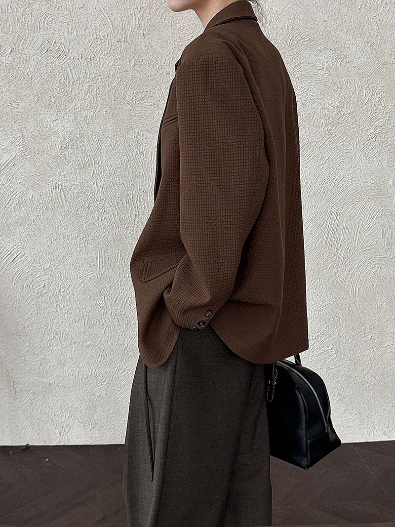 秋冬新作　レディースジャケット、通勤ジャケット、　オフィスジャケット　綿混　上着