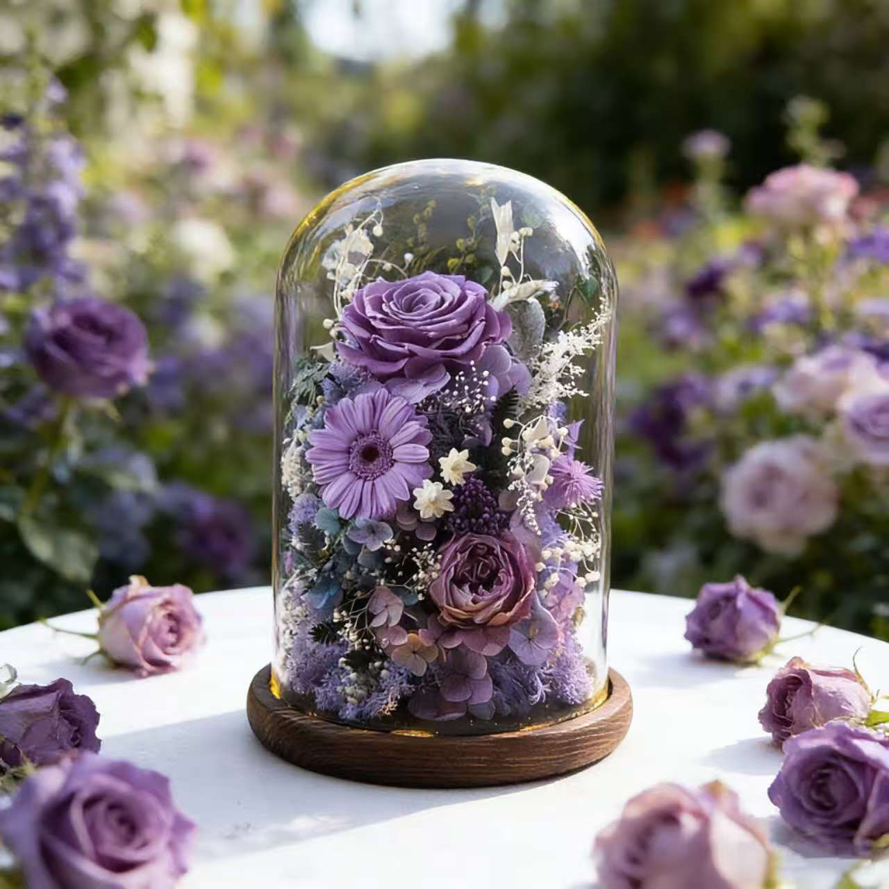 花飾り 玄関に飾る バラ 薔薇 ローズ、笑顔、プリザーブドフラワー、ドライフラワー、アレンジメント、開店・開業祝い