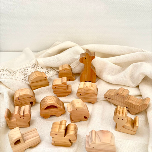 雑木ミックス(中、小) ミッフィー サウンドブロックス - 木製玩具のニチガン-商品紹介